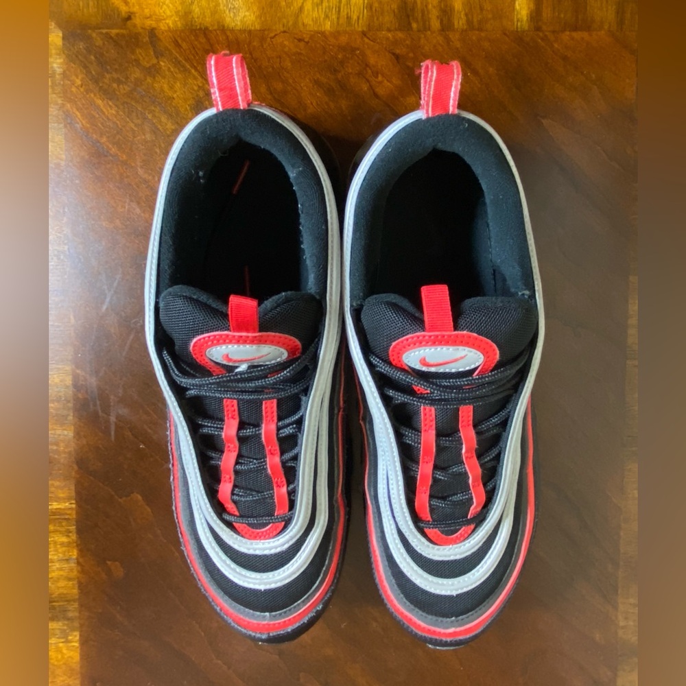 Nike Air Max 97 Men's Black, Gray and Red Shoes